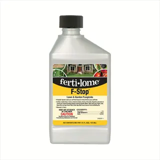 fertilome f-stop lawn & garden fungicide bottle for controlling fungal diseases in plants and lawns