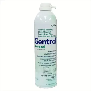 gentrol aerosol insect growth regulator spray can for professional pest control (roaches, stored product pests, drain flies, fruit flies, bed bugs)